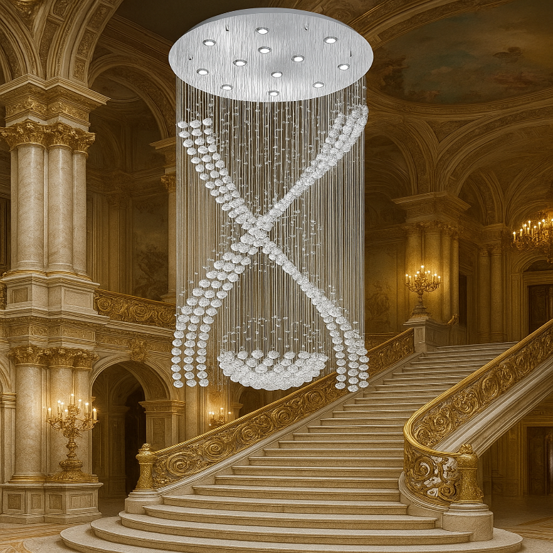 BRIGHTSTAR LIGHTING CHANDELIER Bright Star Lighting Crystal Chandeliers CH234/11