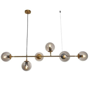 BRIGHTSTAR LIGHTING CHANDELIER Brightstar Lighting Chand 508/6 GD/SM (7397407850585)