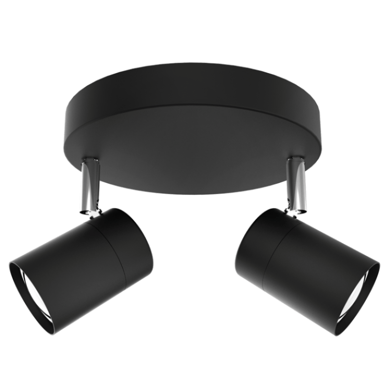 BRIGHTSTAR LIGHTING SPORTLIGHT Brightstar Sportlight S167/2 Matt Black (7312008380505)