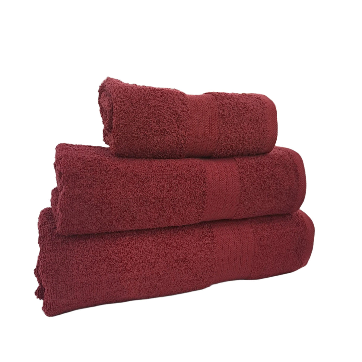 Bristol Towel Bristol Egyptian Towel 440gsm Burgundy (7807010898009)