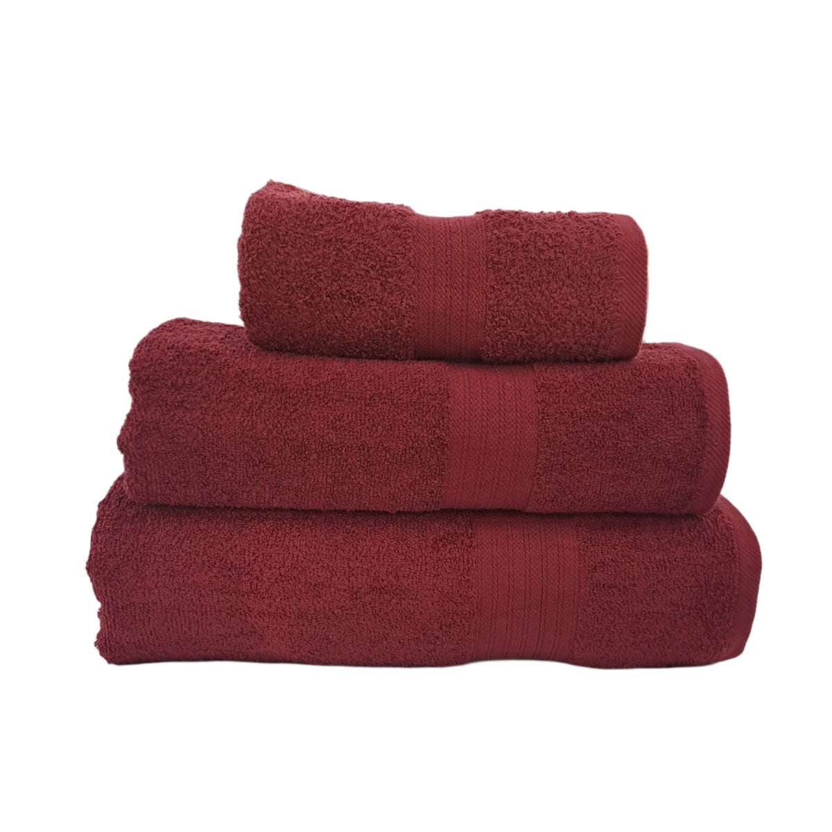 Bristol Towel Bristol Egyptian Towel 440gsm Burgundy (7807010898009)