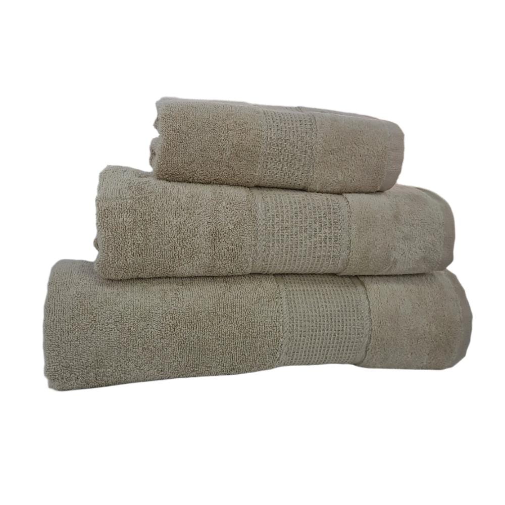 Bristol Towel Bristol Lurex Towels Pebble (7513171722329)