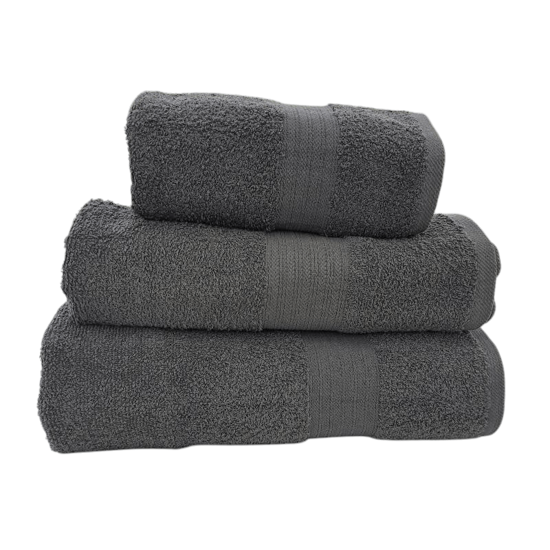 Bristol Towel Face Cloth 30x30 Bristol Egyptian Towel 440gsm Grey (7807004344409)
