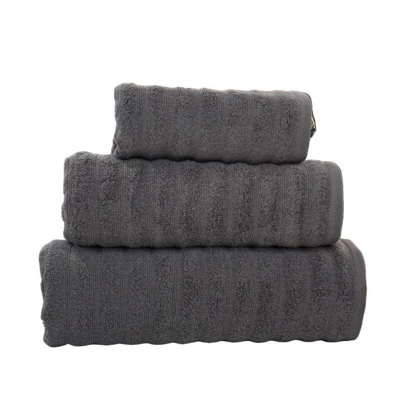 Bristol Towel Face Cloth 30x30cm Bristol Super Soft Towel Dark Grey 500gsm