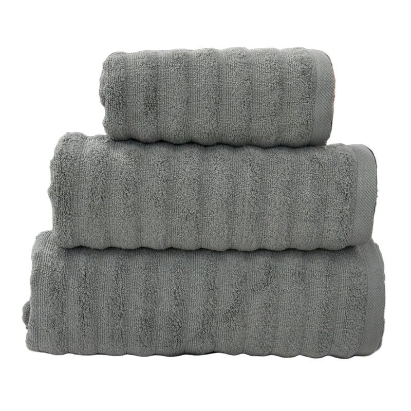 Bristol Towel Face Cloth 30x30cm Bristol Super Soft Towel Light Grey 500gsm