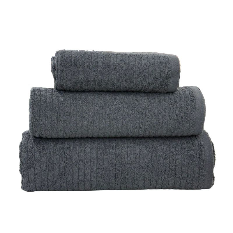 Bristol Towel Hand Towel 50x90cm Bristol Quick Dry Towel Charcoal 450gsm