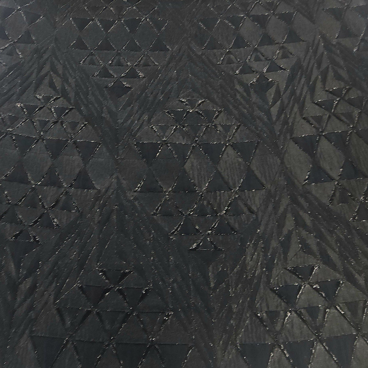 BROCADE Dress Fabrics Alexa Brocade Fabric Black 150cm (7475520831577)