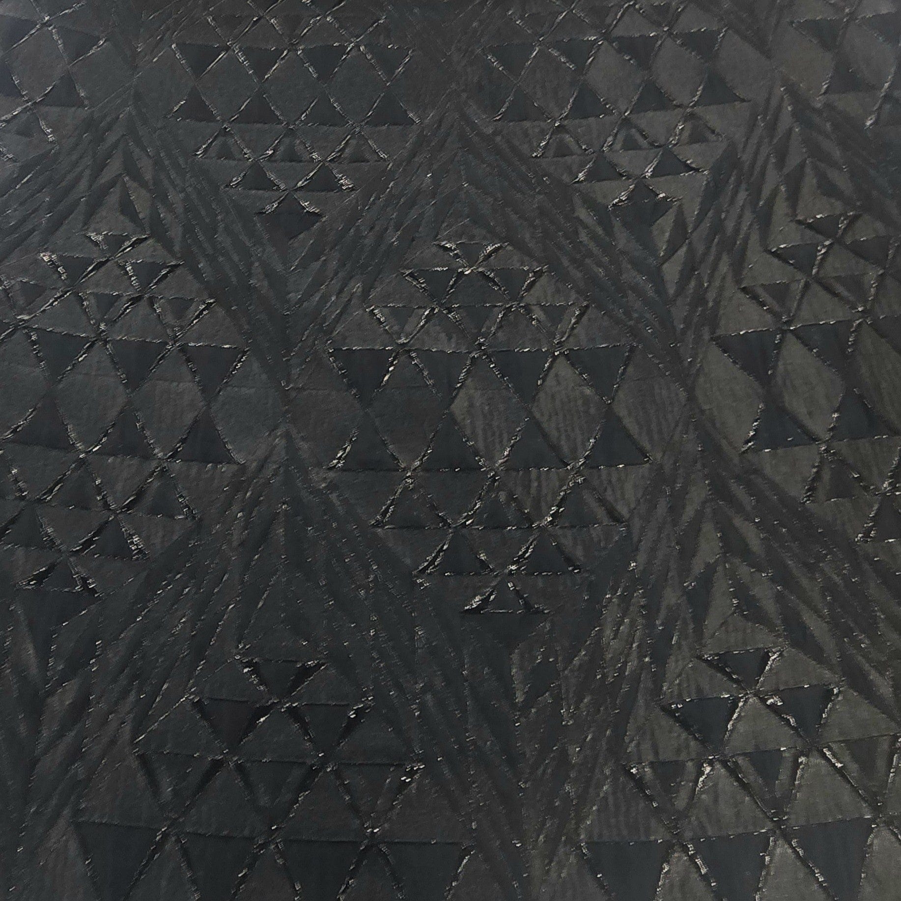 BROCADE Dress Fabrics Alexa Brocade Fabric Black 150cm (7475520831577)