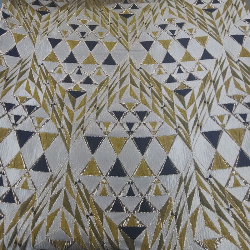 BROCADE Dress Fabrics Alexa Brocade Fabric Gold 150cm (7475550978137)