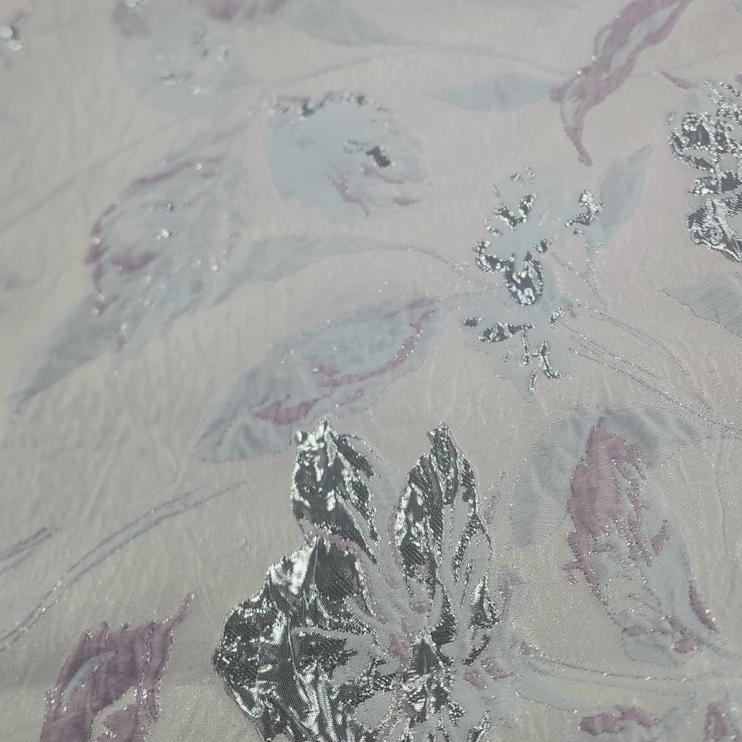 BROCADE Dress Fabrics Brocade Fabric 150cm Lilac (7419199357017)