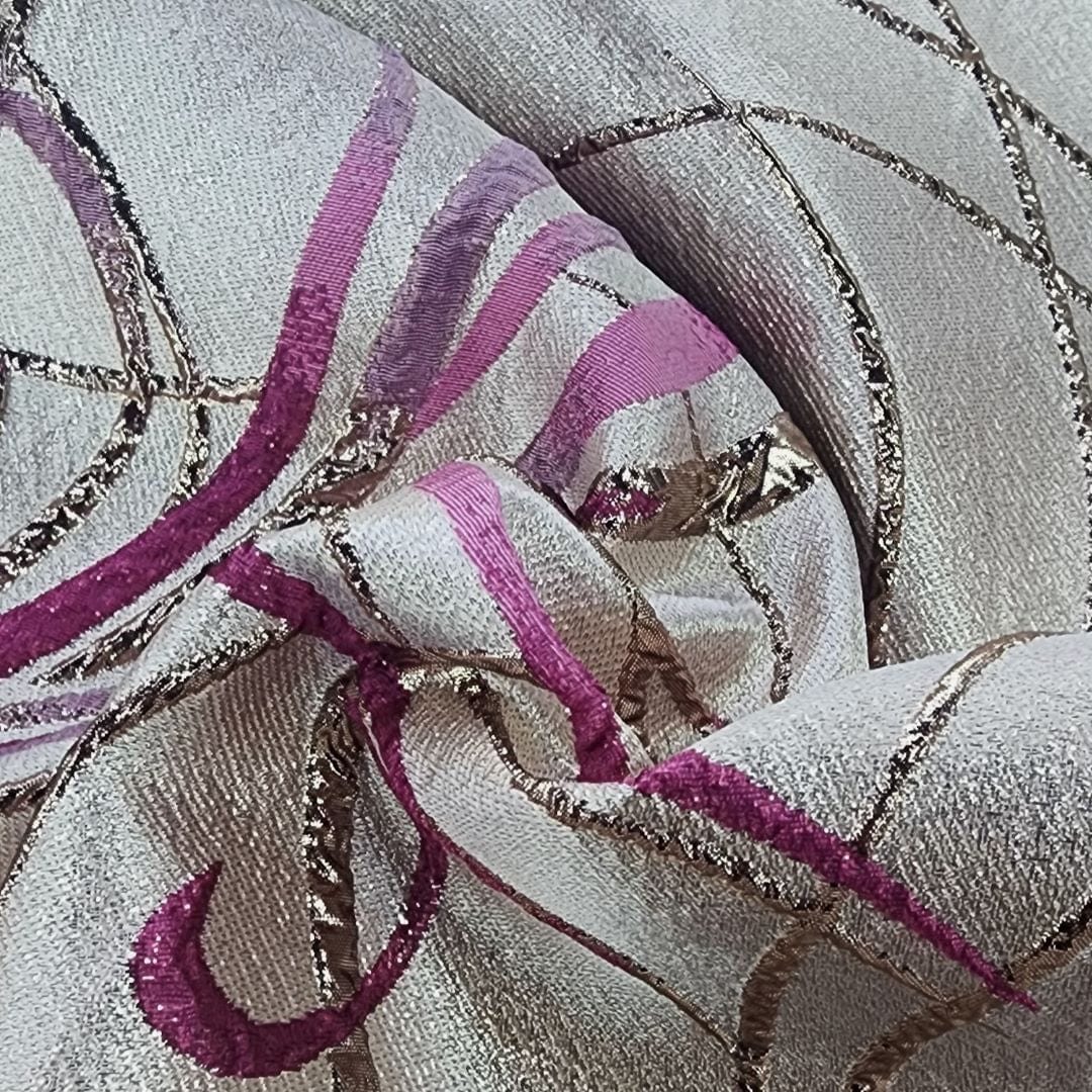 BROCADE Dress Fabrics Clara Brocade Fabric 150cm (7452319776857)