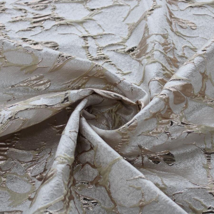 BROCADE Dress Fabrics Gold Brocade 150cm (7810334261337)