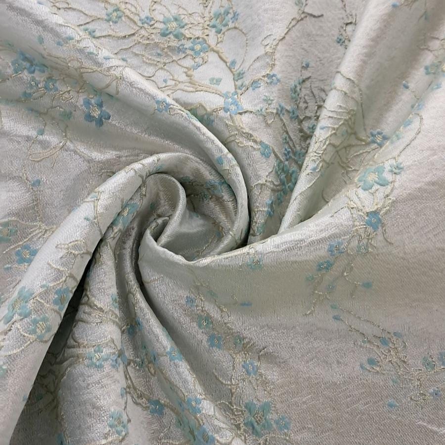 BROCADE Dress Fabrics Green Brocade 150cm (7820579766361)