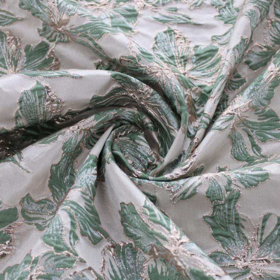 BROCADE Dress Fabrics Moss Brocade 150cm (7810329903193)
