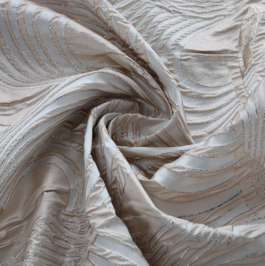 BROCADE Dress Fabrics Nude Brocade 150cm (7810336850009)
