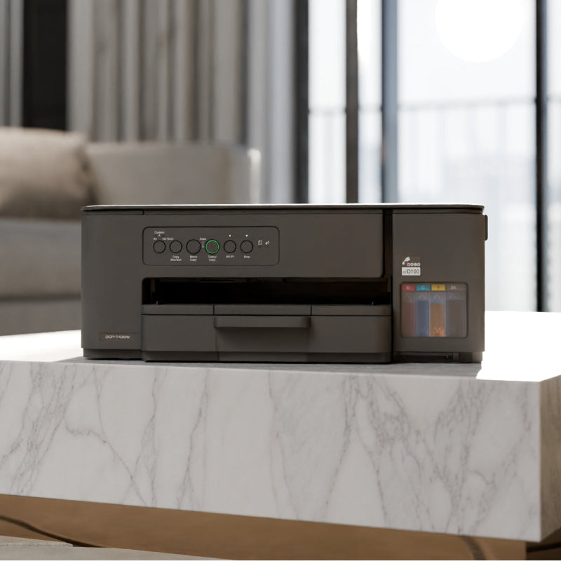 Brother Printer Brother DCP-T430W Wireless Ink Tank Printer 3-in-1