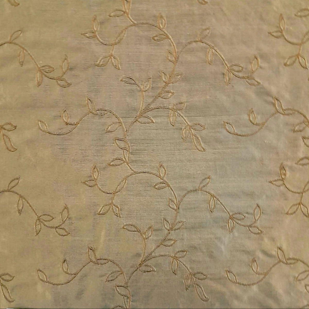 Dupion Silk Embroided Des #2 140 cm.