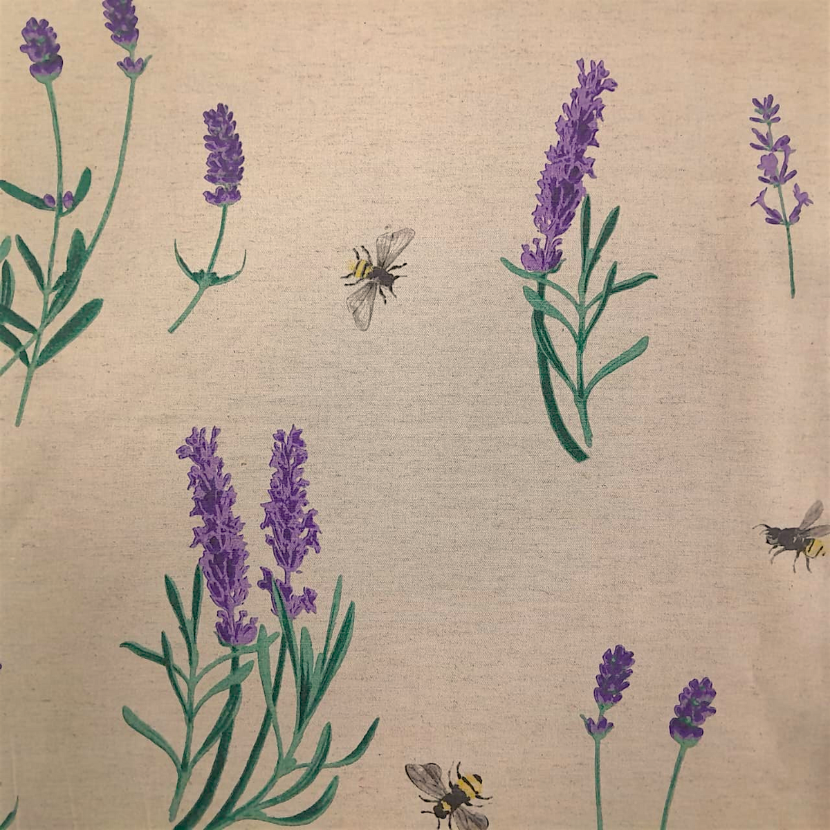 Fabric Printed Cotton  Lavender 140 cm.