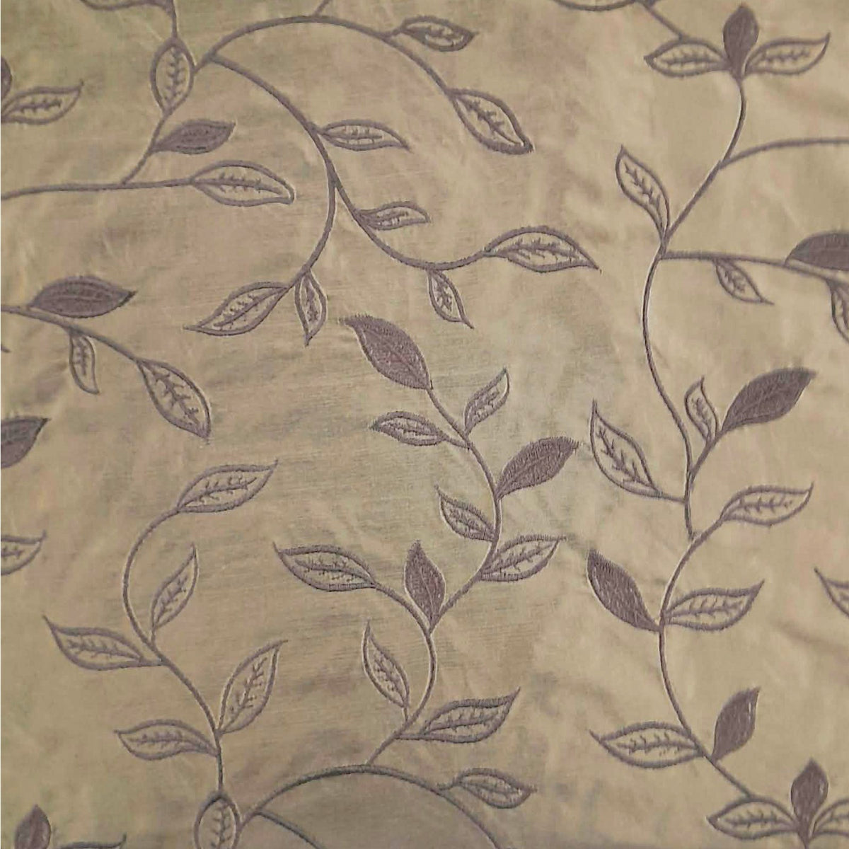 Dupion Silk Embroided Des #1 140 cm.