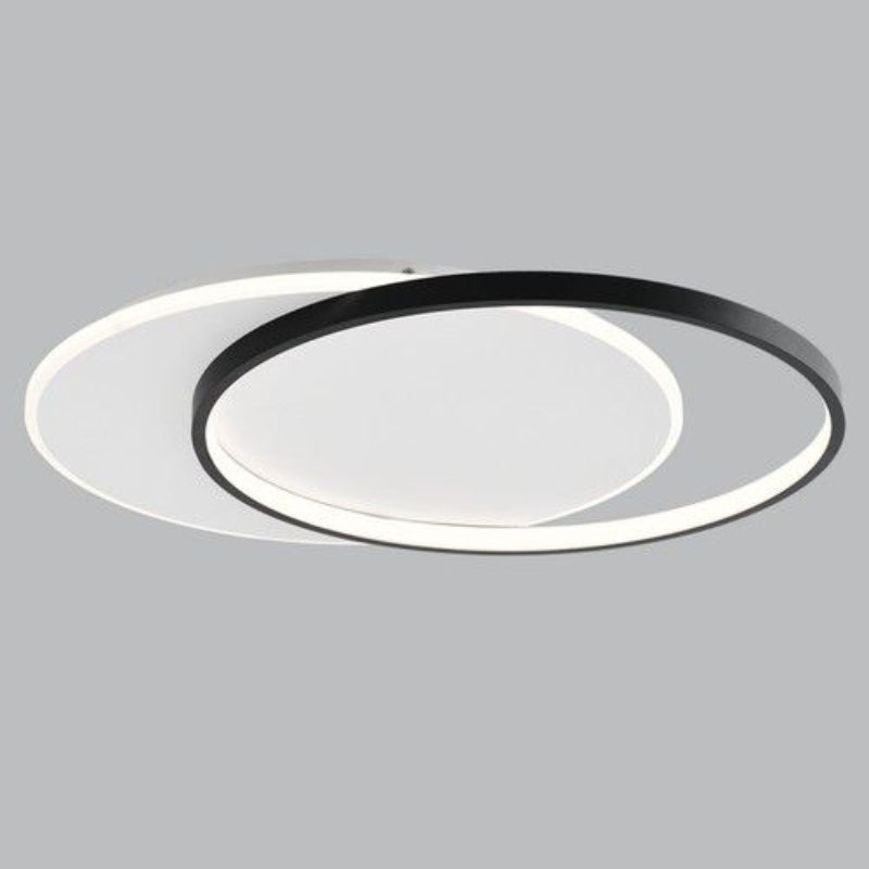 Brightstar CF274 BK/WH 36W LED CCT Metal and Acrylic LED Ceiling Fitting IP20 Black and White.