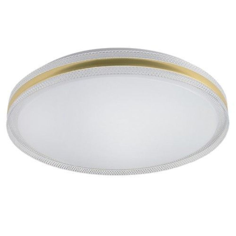 Brightstar CF438 GOLD 36W LED Metal Ceiling Fitting with Clear PMMA and Gold Rim