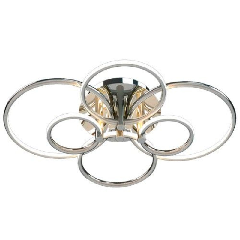 Brightstar CF727 CHROME Aluminium and Plastic 80W LED Ceiling Fitting