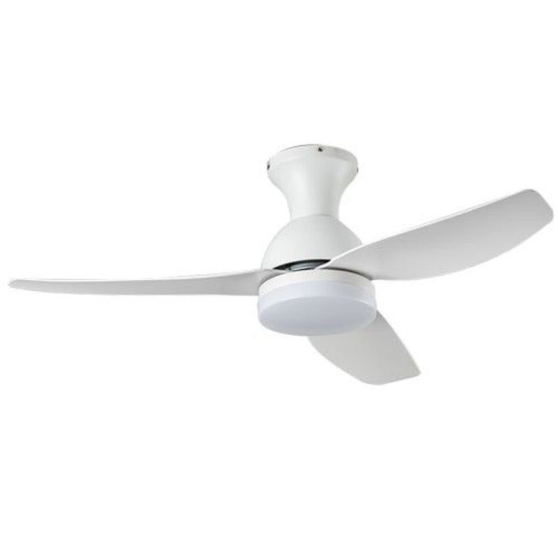 Brightstar FCF098 WHITE 18W LED CCT Ceiling Fan White with White ABS Blades.