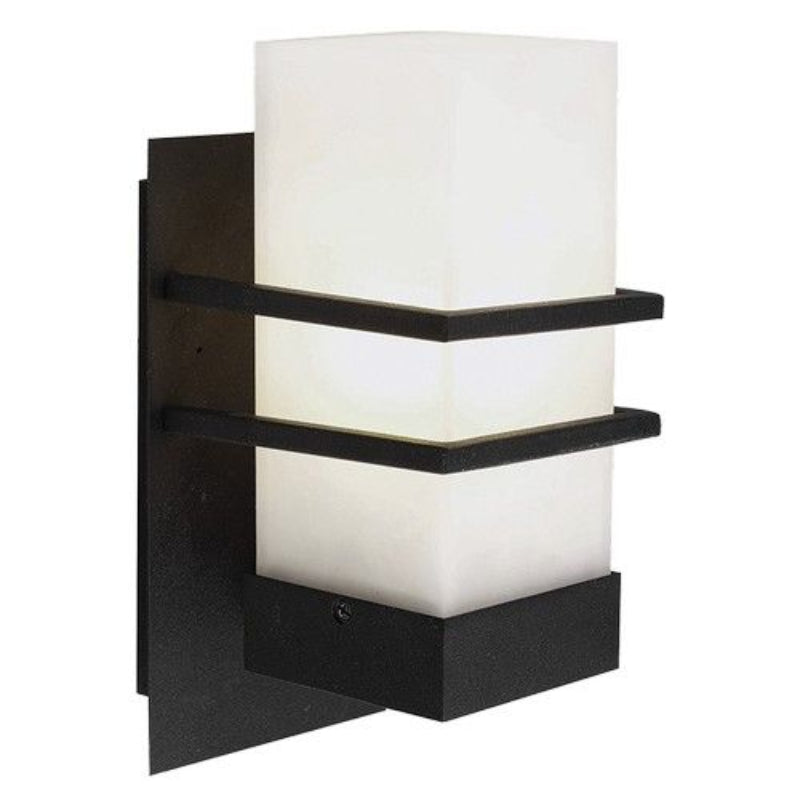 Brightstar L231 BLACK Die Cast Aluminium with Frosted Glass.