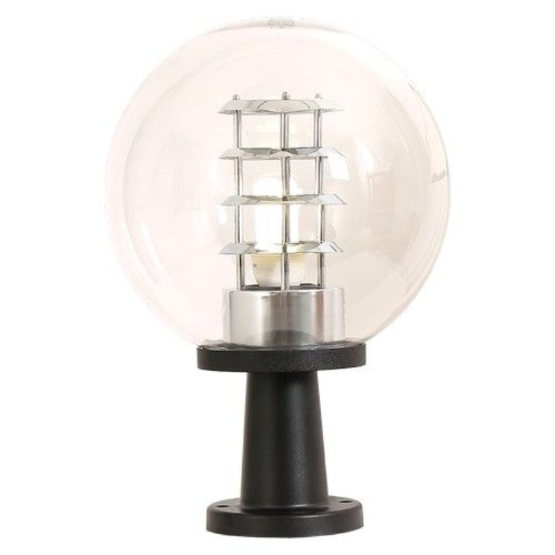 Brightstar L309 CLEAR PVC Base with Clear Polycarbonate Cover IP44 E27 Pillar Light