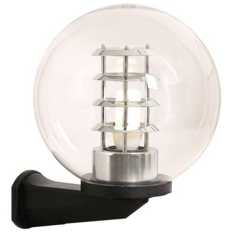 Brightstar L312 CLEAR PVC Base with Clear Polycarbonate Cover IP44 E27 Outdoor Wall Light.
