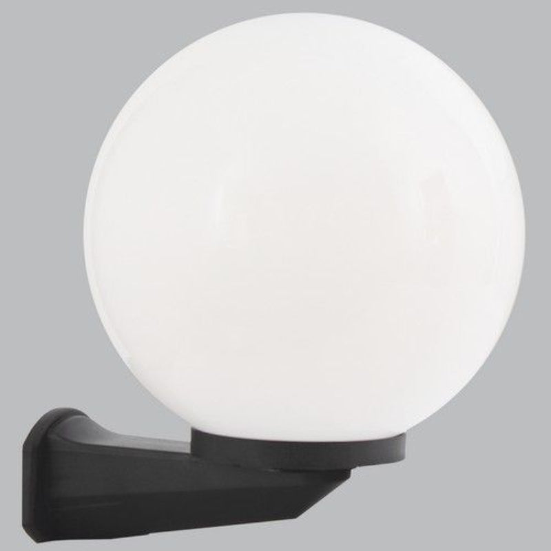 Brightstar L313 OPAL PVC Base with Opal Polycarbonate Cover IP44 E27 Outdoor Wall Light.