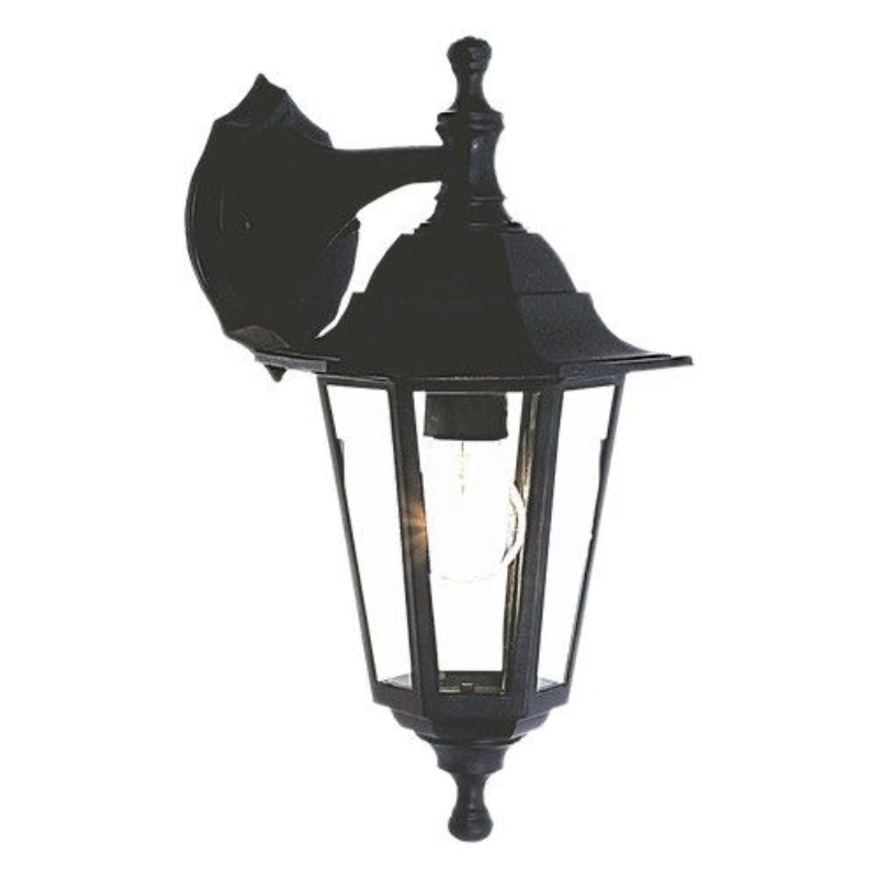 Brightstar L321 BLACK, L321 WHITE Polypropylene 6 Panel Downfacing Wall Light (Multiple Colours/Finishes).