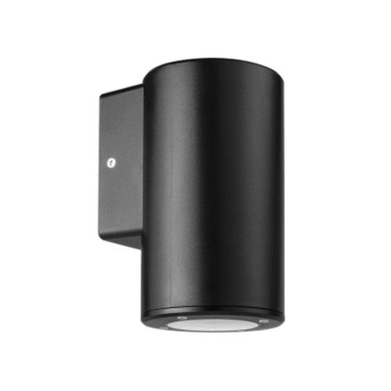 Brightstar L343 BLACK, L343 WHITE Down Facing Abs With Clear Pc Cover IP54 1xGU10 Outdoor Wall Light (Multiple Colours/Finishes)