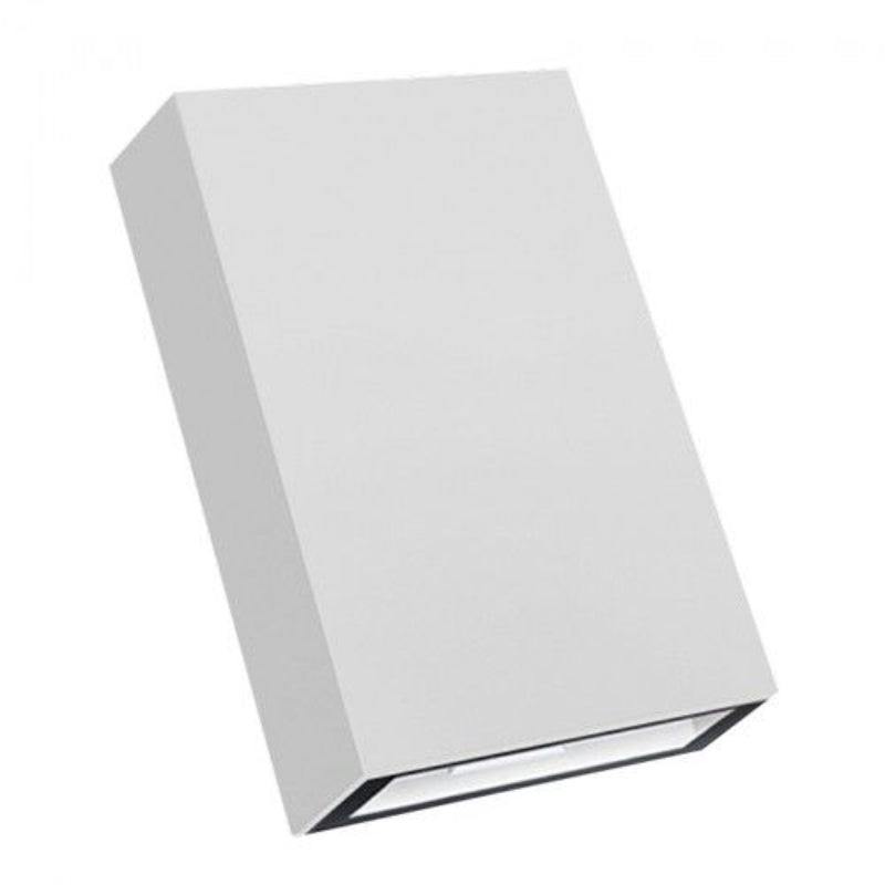 Brightstar L376 MATT WHITE PC LED Wall Light IP65 Up and Down Facing 4W LED 4000K.