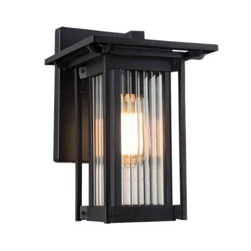 Brightstar L516 BLACK Down Facing Aluminium with Opaque Glass