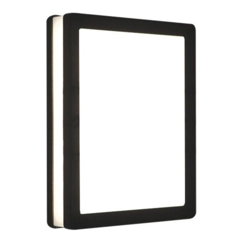 Brightstar L560 BLACK 20W LED Plastic with Opal PC Cover IP65 Outdoor Wall Light Black.