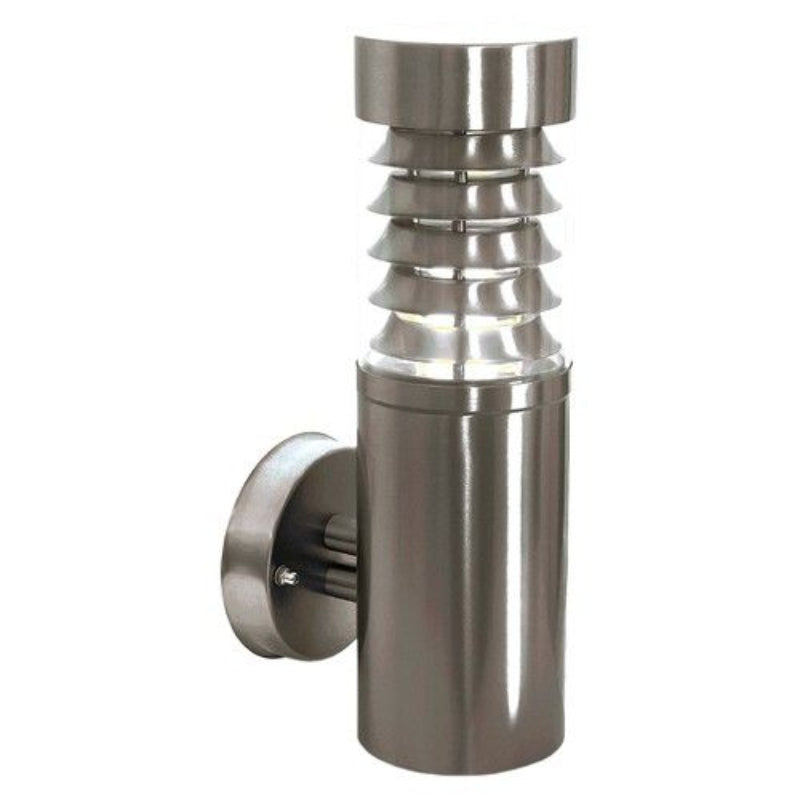 Brightstar L612 STAINLESS Stainless Steel with Clear Polycarbonate Cover Outdoor Wall Light