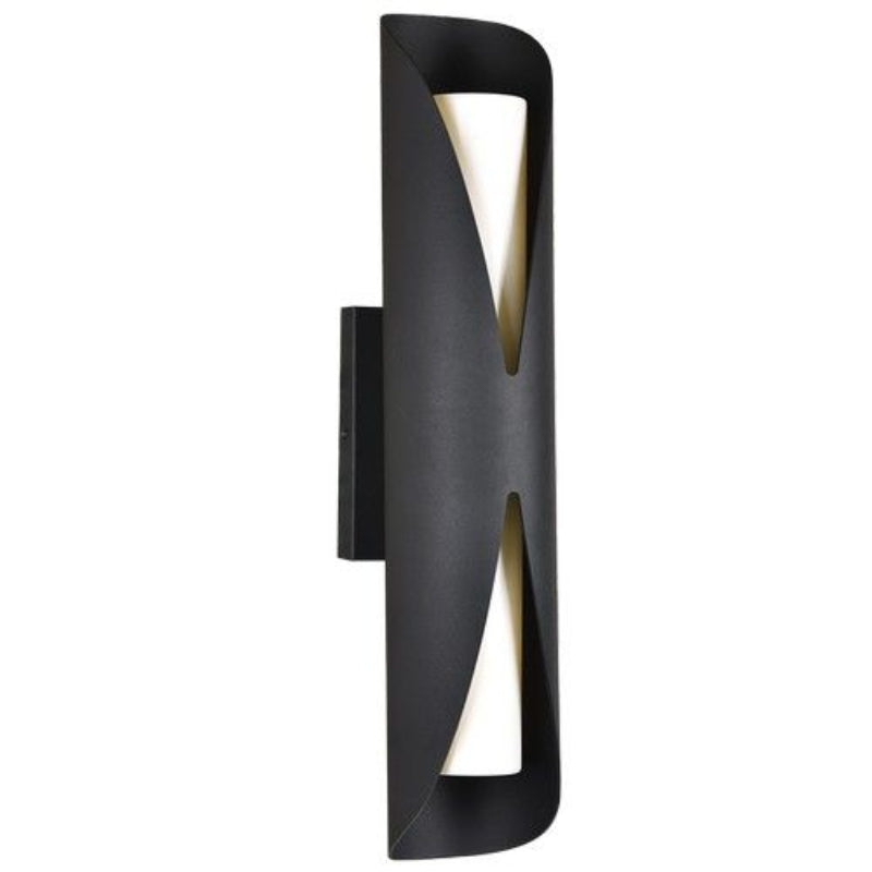 Brightstar L624 BLACK Metal with Opal Glass, IP54 2xE27 Lantern Outdoor Wall Light.
