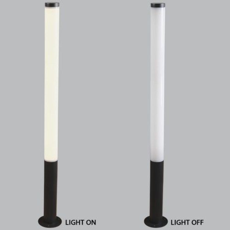 Brightstar LFL045 BLACK 30W LED 3000K IP65 Bollard 1500mm Black