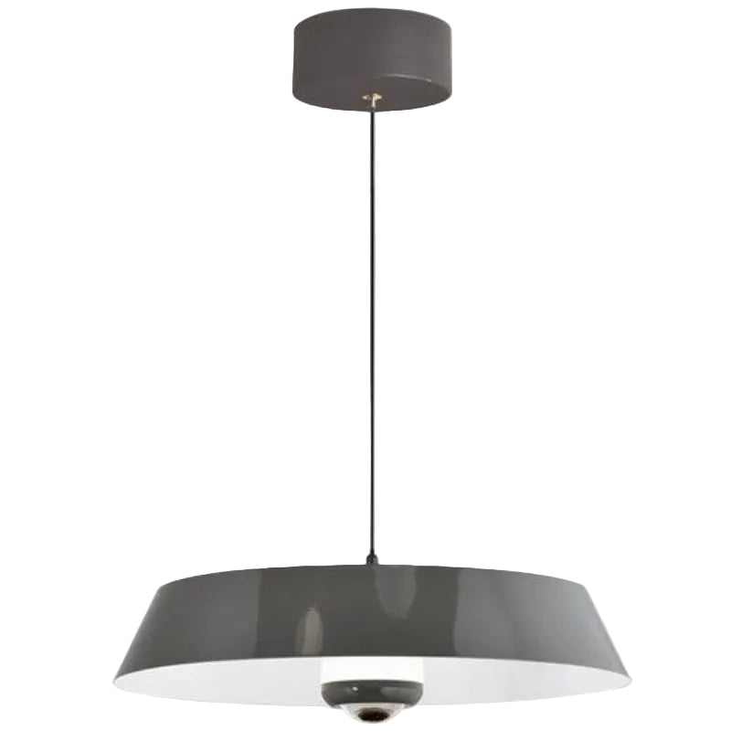 Brightstar PEN440 CCT 12W LED 3CCT Metal and Acrylic Pendant, IP20 Matt Grey