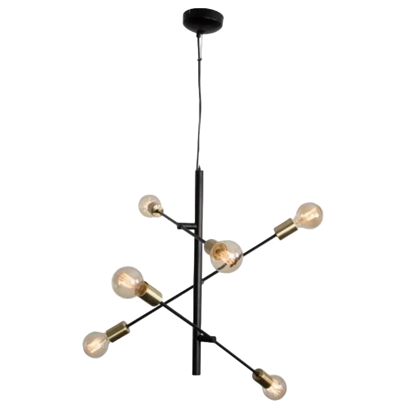Brightstar PEN596 BLACK Metal Pendant with Adjustable Arms