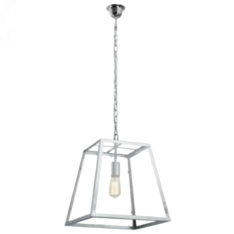 Brightstar PEN741 CHROME Polished Chrome and Clear Glass Pendant.