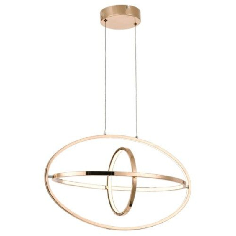 Brightstar PEN796 GOLD 40W LED 4000K Aluminium and PVC Pendant Gold