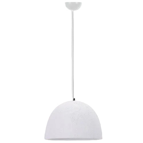 Brightstar PEN930 WHITE Metal Pendant with Ceramic Shade White