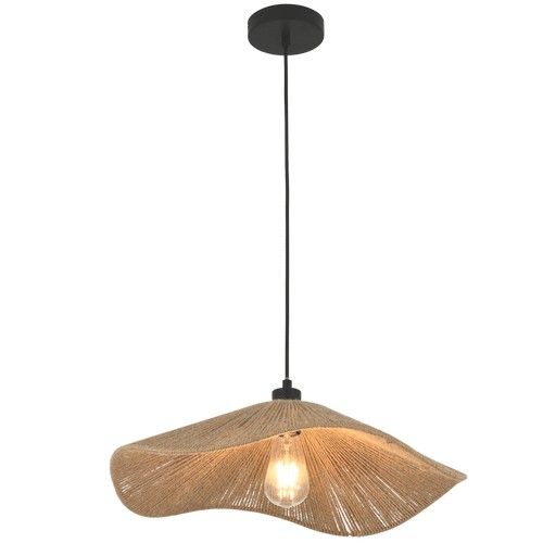 Brightstar PEN949 ROPE Metal and Nylon Rope Pendant.