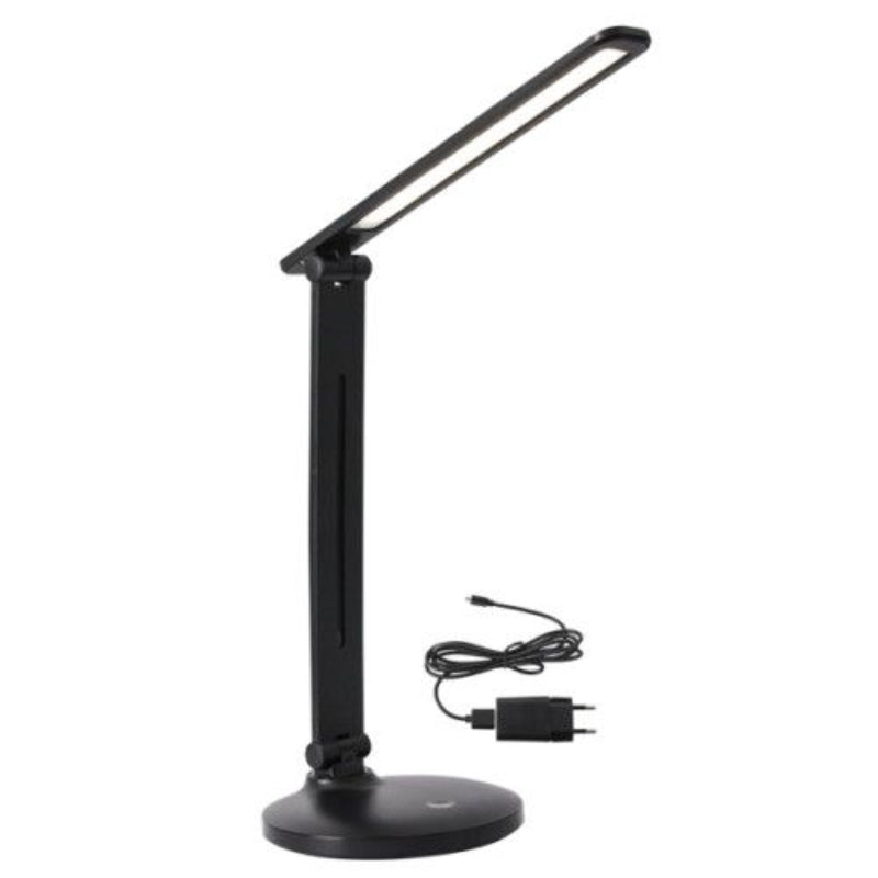 Brightstar TL646 BLACK Rechargeable 5W LED Table Lamp, IP20 Black.