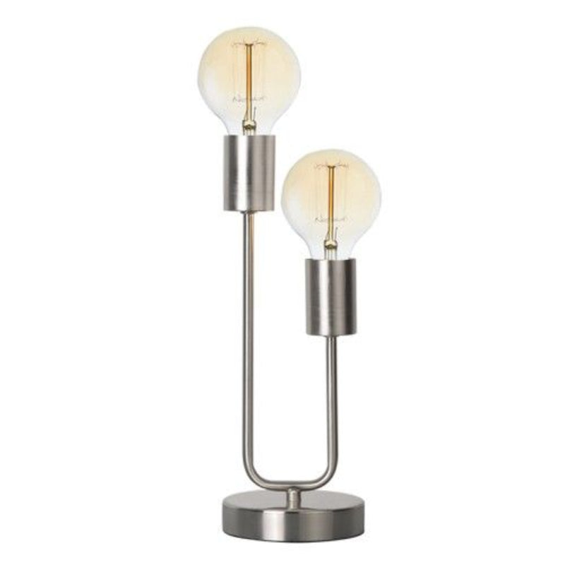 Brightstar TL651 SATIN Metal Table Lamp.