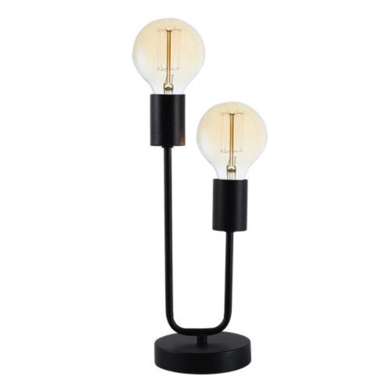 Brightstar TL652 MATT BK Metal Table Lamp.