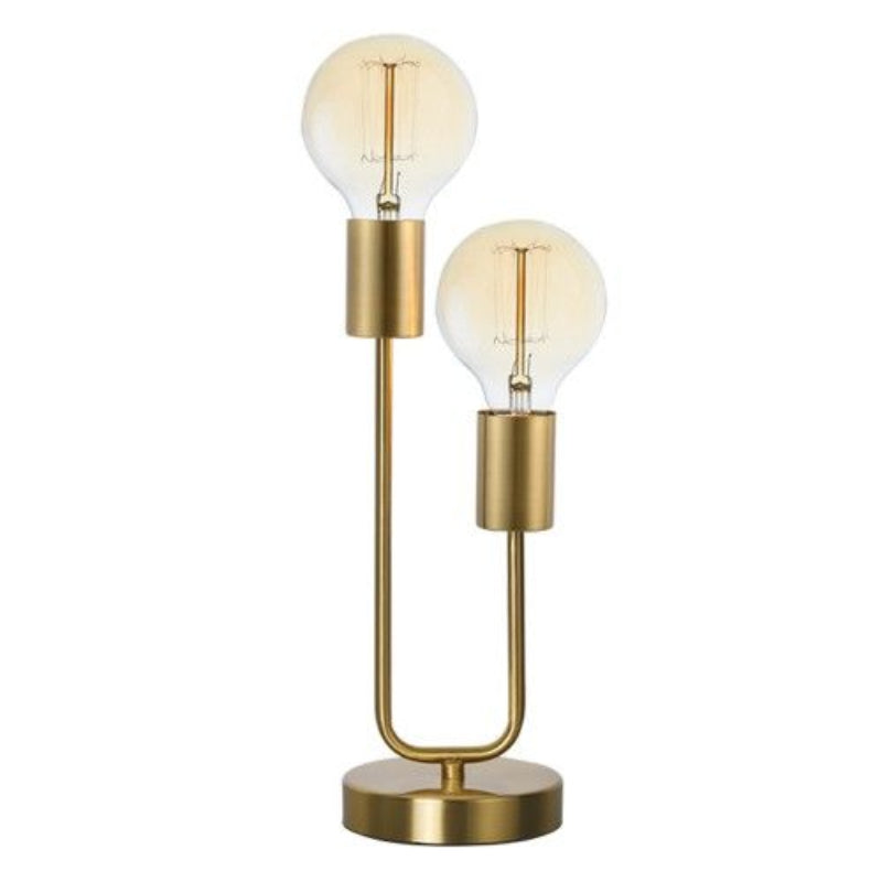 Brightstar TL653 BK BRASS Metal Table Lamp.