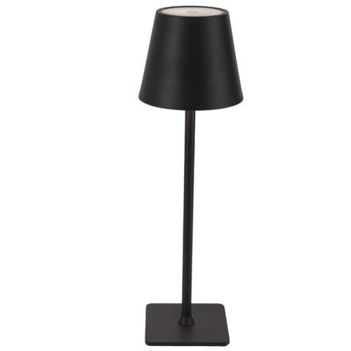 Brightstar TL660 BLACK 3W Rechargeable LED CCT Table Lamp with Touch Control Switch and Type C USB Charging Cable Black